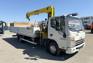 JAC N90 (9т) КМУ HYVA 3.2 E3 (3т) БОРТ АЛЮМИНИЙ 6,2×2,55×0,6 м